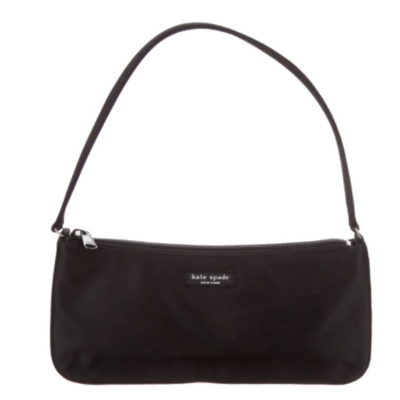 kate spade Handbags - Kate Spade Black Baguette Shoulder Bag